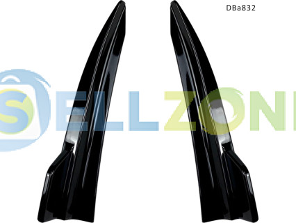 Σπορ πλευρικές προσθήκες για πίσω προφυλακτήρα BMW 3 G20 M 2019-2022 - DBa832